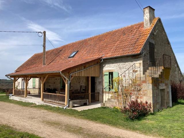 Chambres D'Hotes Domaine Les Grands Perons Herisson Exterior photo